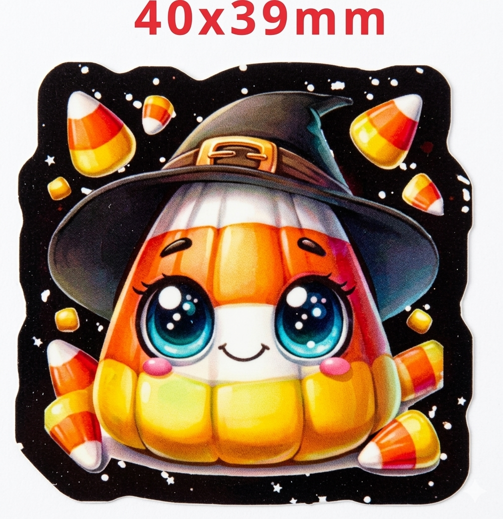 Glitter Acrylic Flatback- Acrylic Planer Resin Charm Halloween