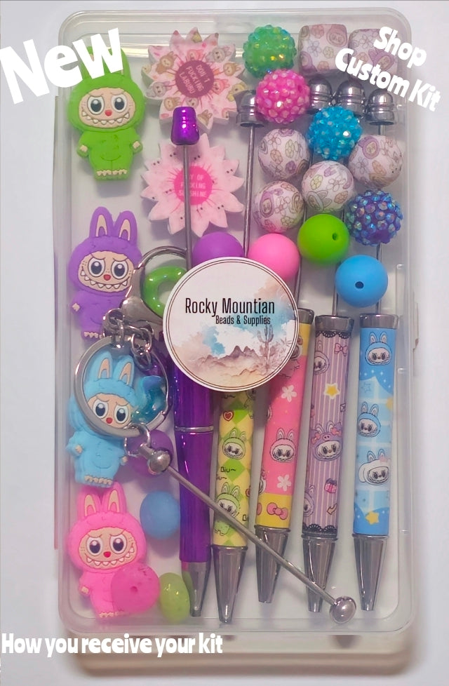 New Adult Labubu Character Beabable kit Container INCLUDED Limited Edition