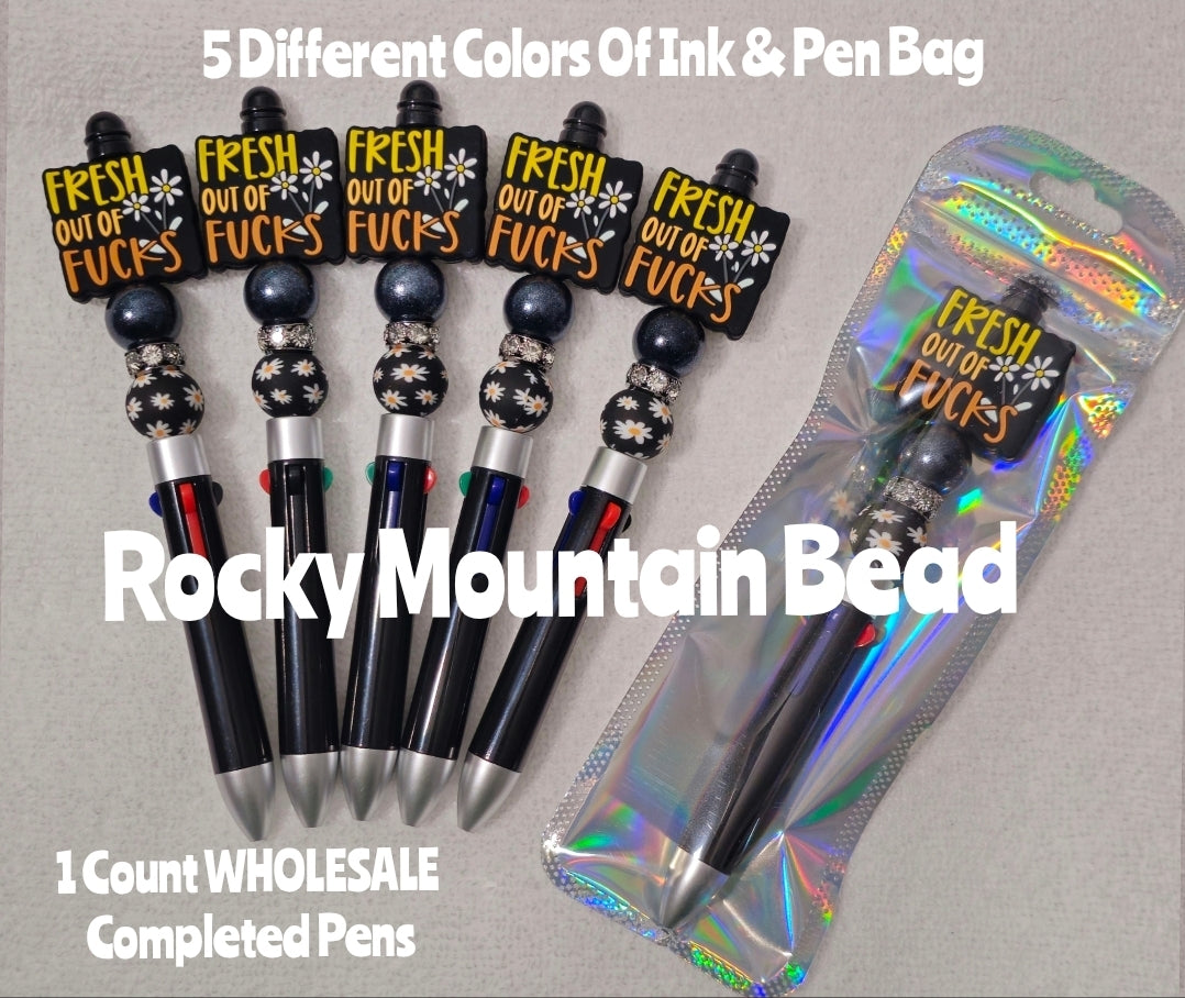 Wholsale Completed Pens comes with pen bag Craft Supplies Fresh Outta Fucks