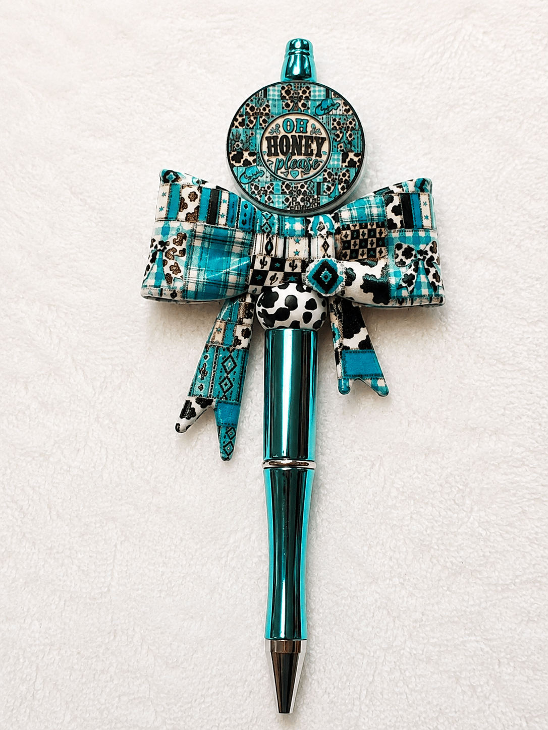 Wholesale 1 Count Beadable Pen Signature Exclusive All Beads Are Created By US Country Sassy Oh Honey Please