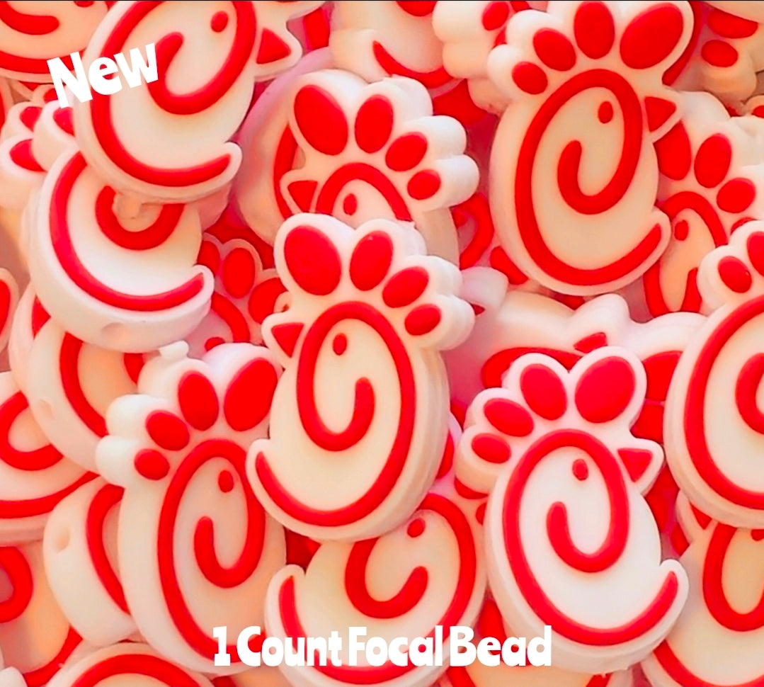 New 1 Count Chick Focal Bead