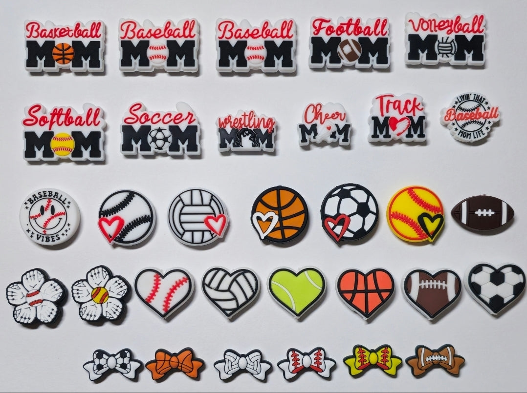 NEW 1 Count DIY Focal Beafs Craft Supplies Sports Related