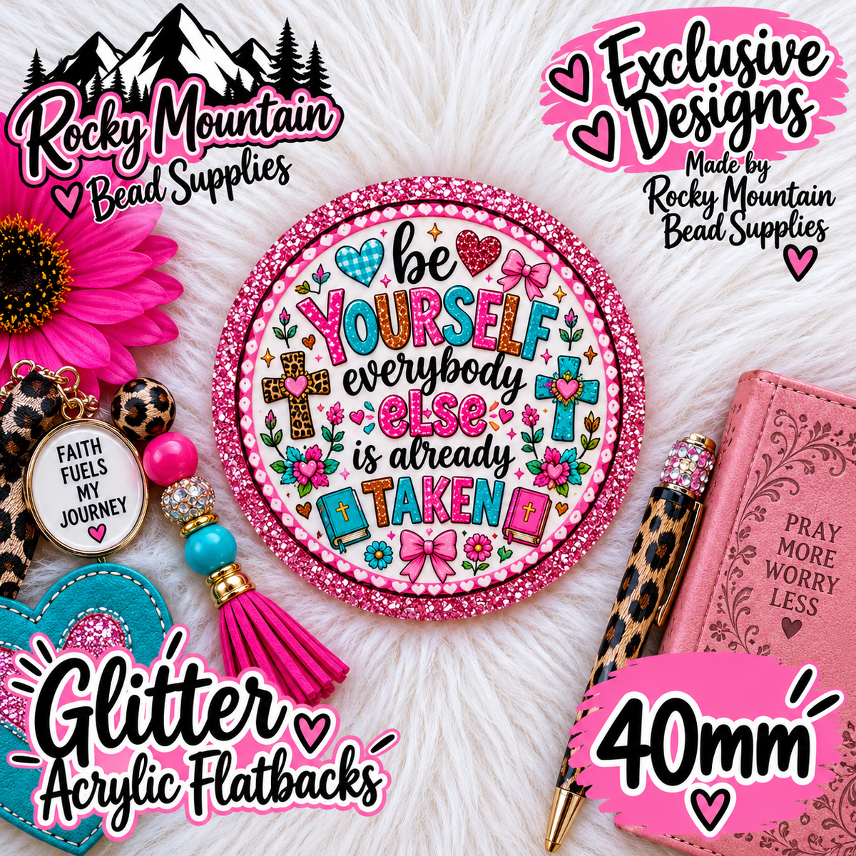 Shop Exclusive 1 Count Custom Exclusive Glitter