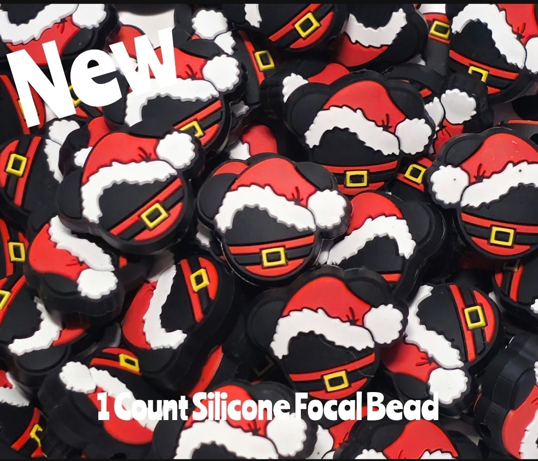New Mickey Christmas Focal Beads 1 Count DIY Bead Supplies