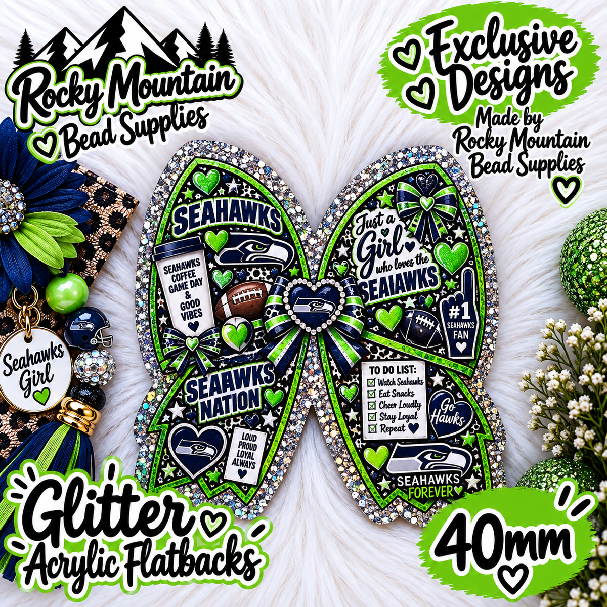 Shop Exclusive 1 Count Custom Exclusive Glitter