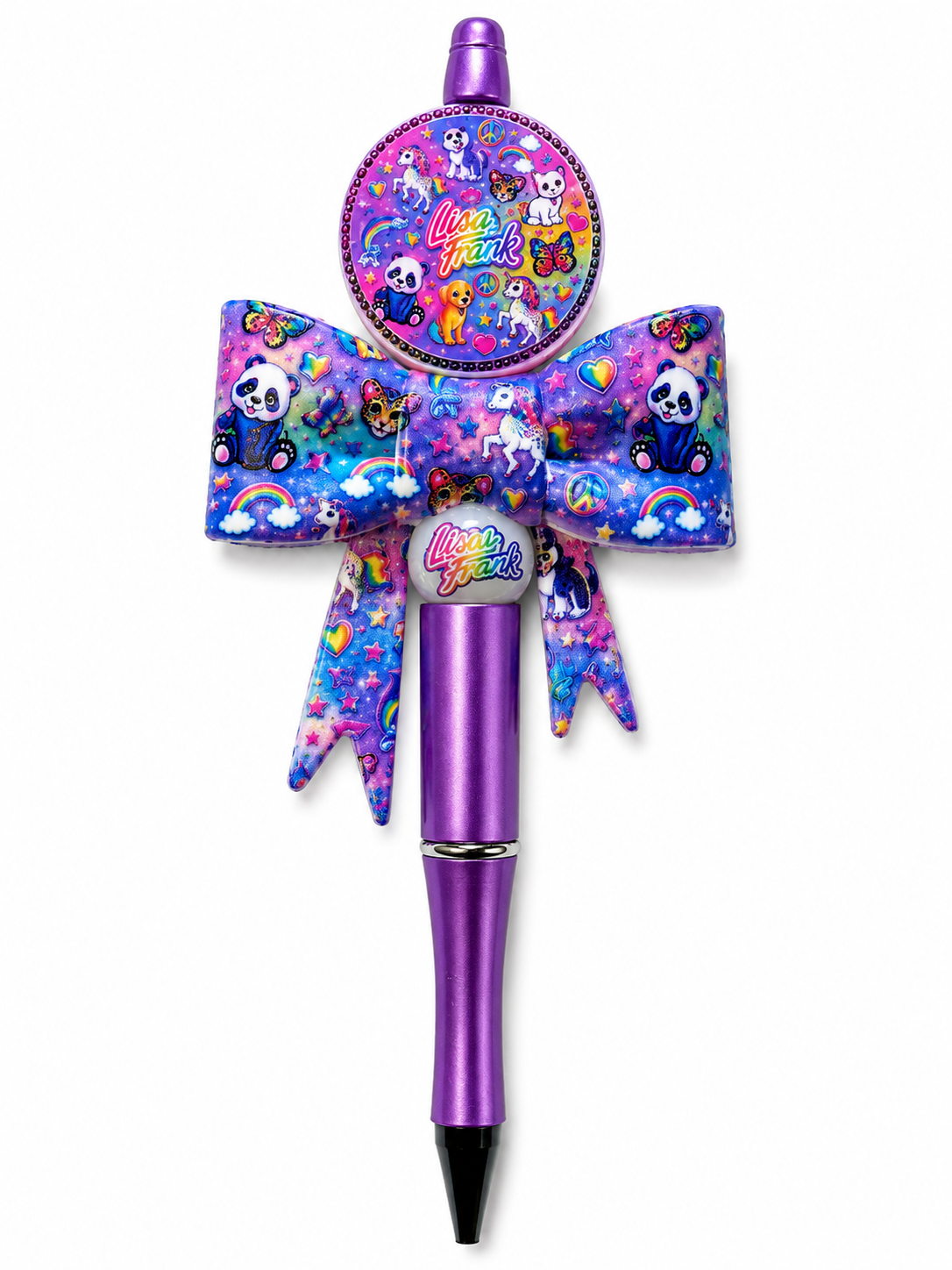 Wholesale 1 Count Beadable Pen Signature Exclusive All Beads Are Created By US Lisa frank