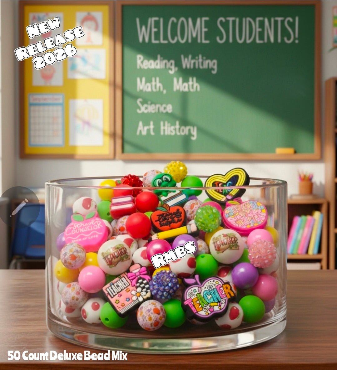 New DELUXE large mix Teacher 50 count
