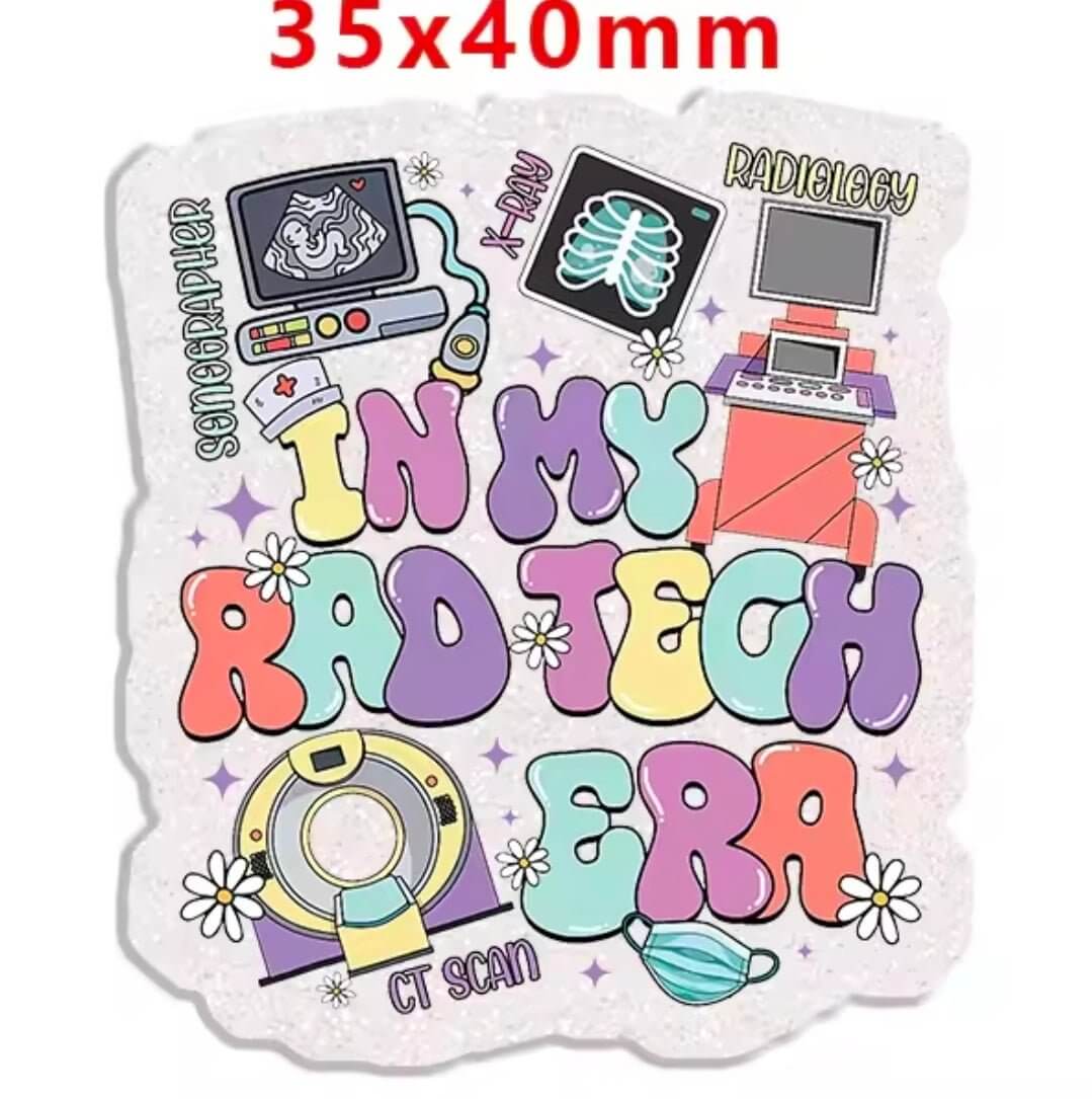 New 1 Count Glitter Acrylic Flatback Multiple Uses Acrylic Craft Suppliess