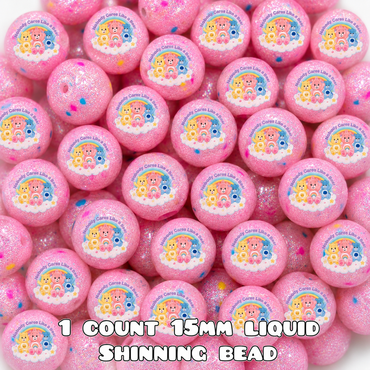 1 Count New Release Silicone Focal Bead Bow Exclusive 3 options