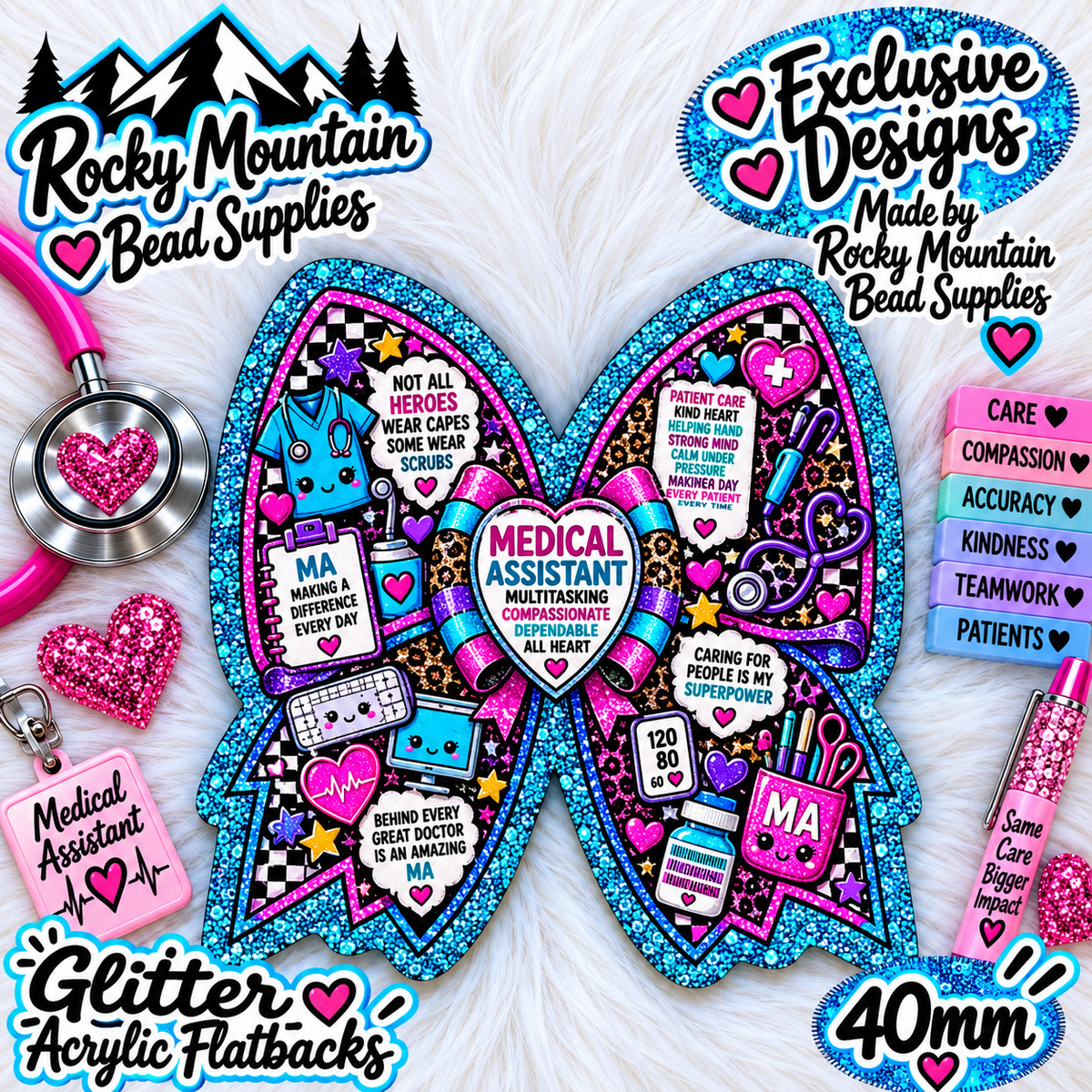 Shop Exclusive 1 Count Custom Exclusive Glitter