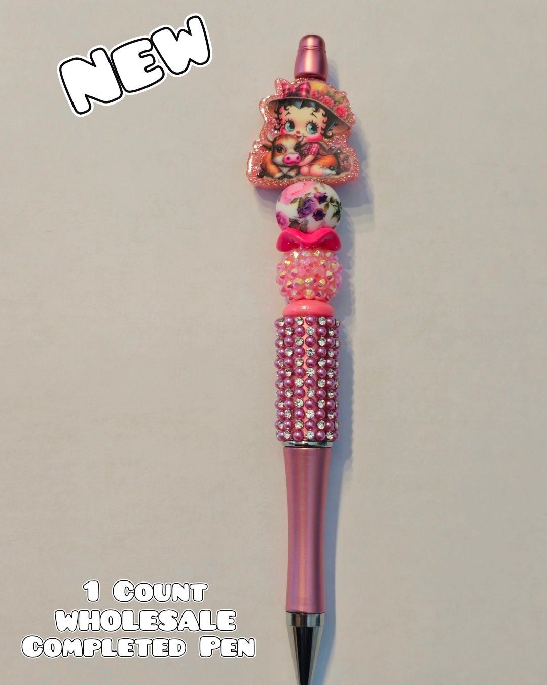 Wholesale Beadable Pens 1 Count Completed Pen Betty Boop