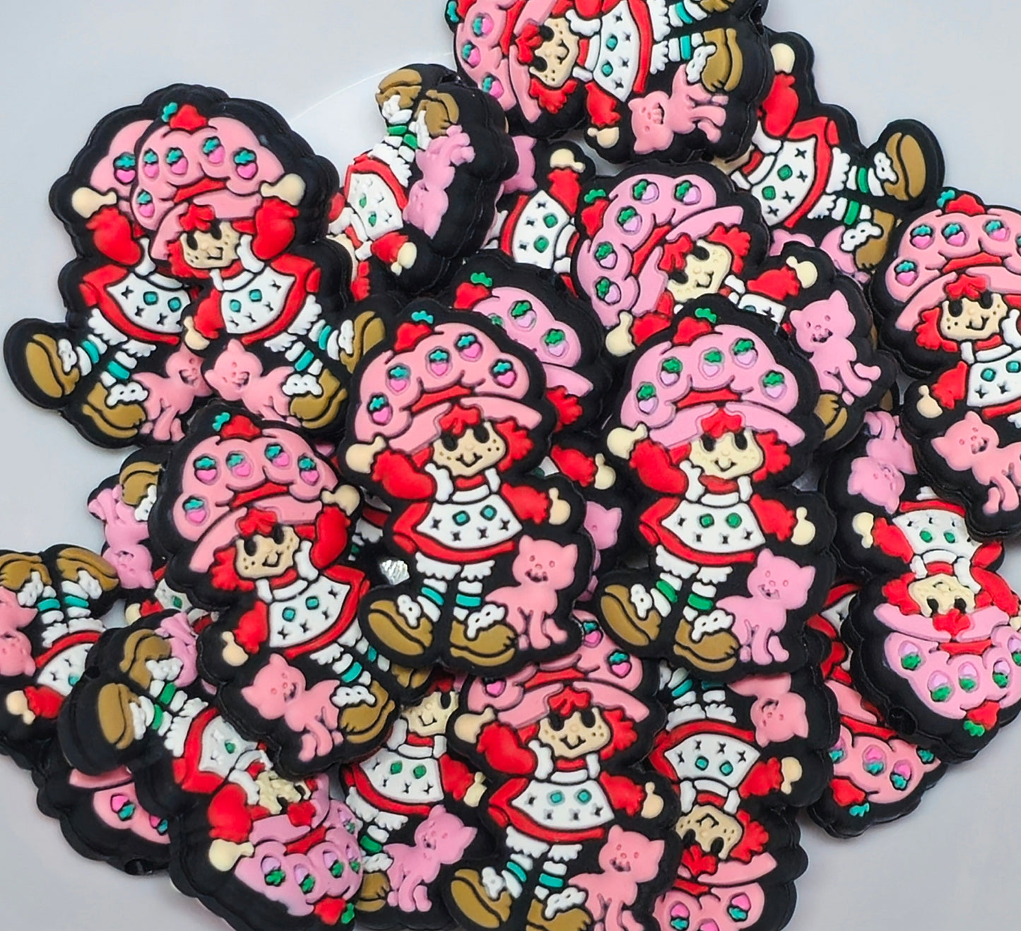 DIY Focal Bead 1 Count Craft Supplies Character Strawberry Shortcake