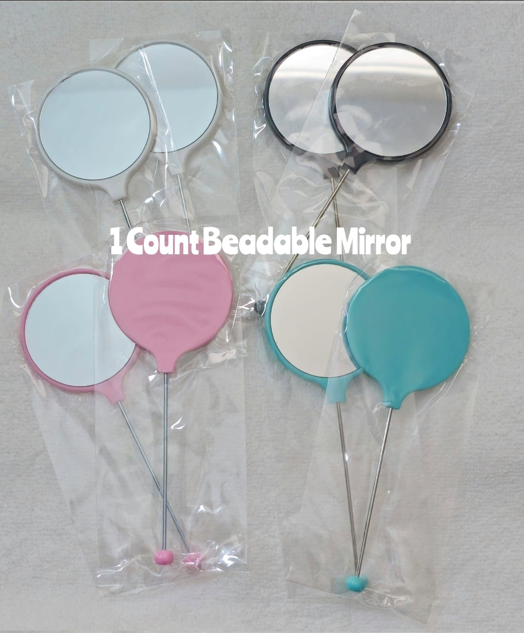 Clearance Over Stock 1 Count Beadable Mirror