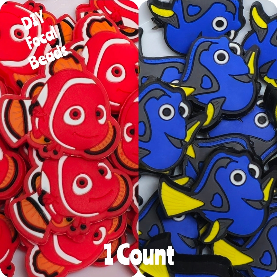 DIY Focal Bead 1 Count Craft Supplies Character Finding Memo