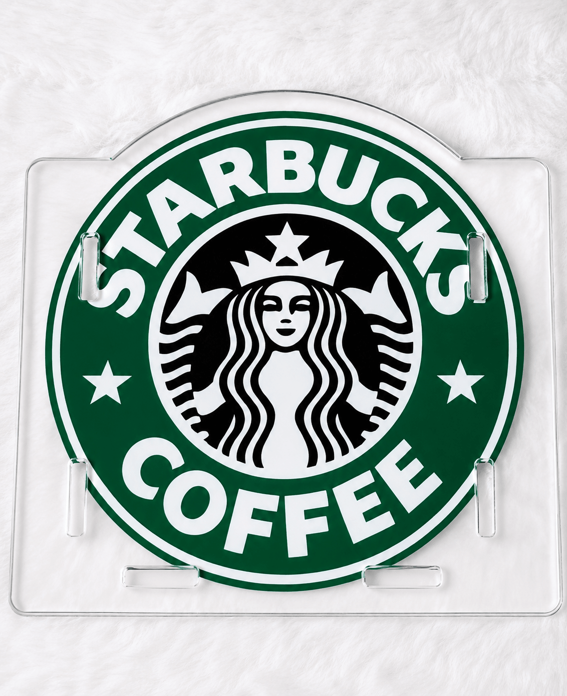 NEW Acrylic Pen Holder Box 1 Count Starbucks description for directions and special handling.