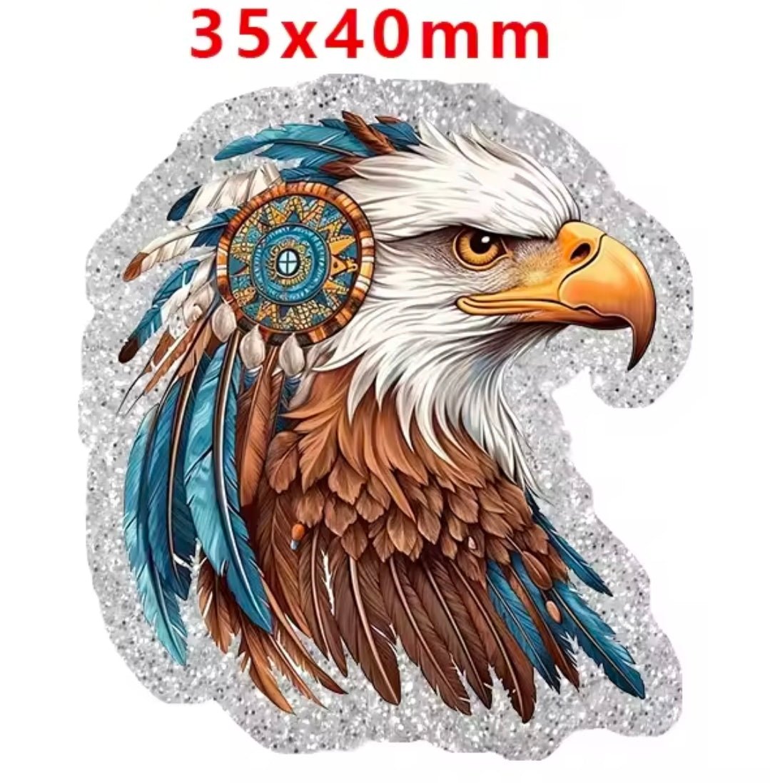 New 1 Count Glitter Acrylic Flatback Multiple Uses Acrylic Craft Supplies
