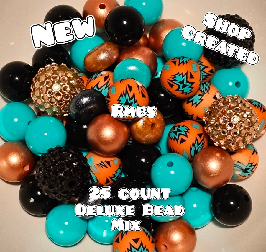 New Deluxe SILICONE Bead Mix 25 count. Shop Made