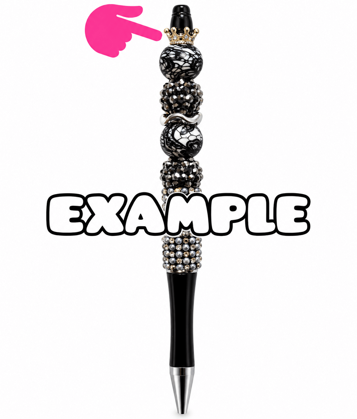 1 Count Metal Rhinestone Crowns
