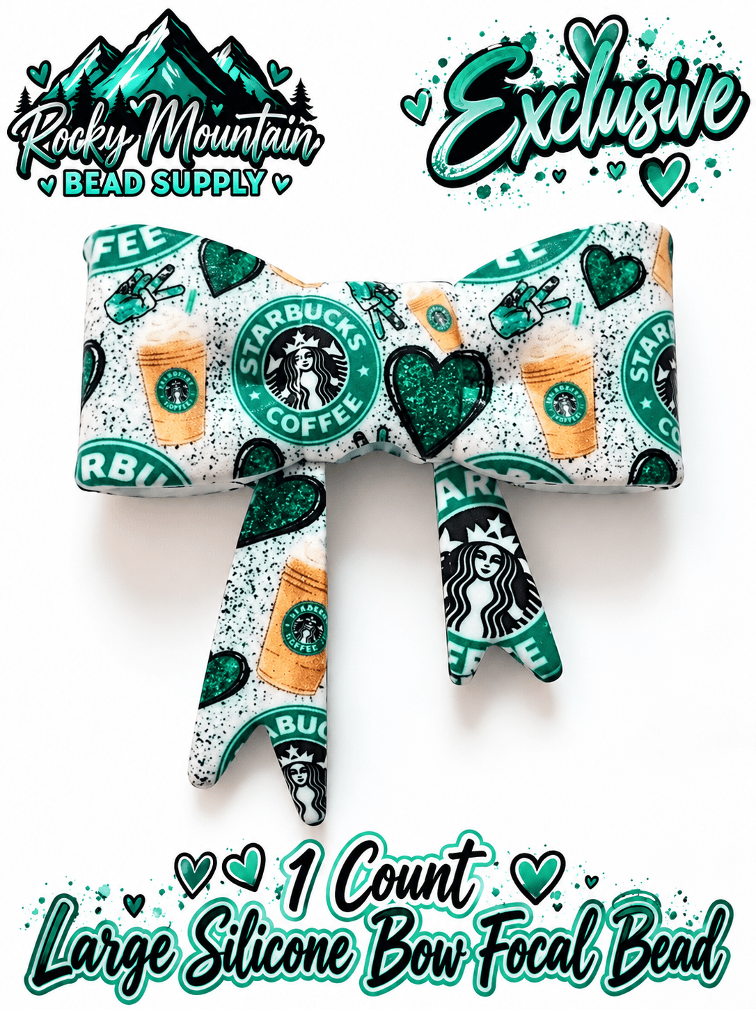 New Shop Exclusive 1 Count Large Silicone STARBUCKS GREEN
