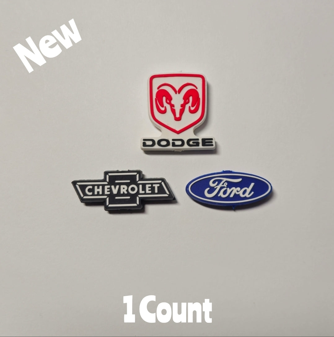 DIY Focal Bead 1 Count Craft Supplies Model Of Vehicles Dodge Ford Chevrolet