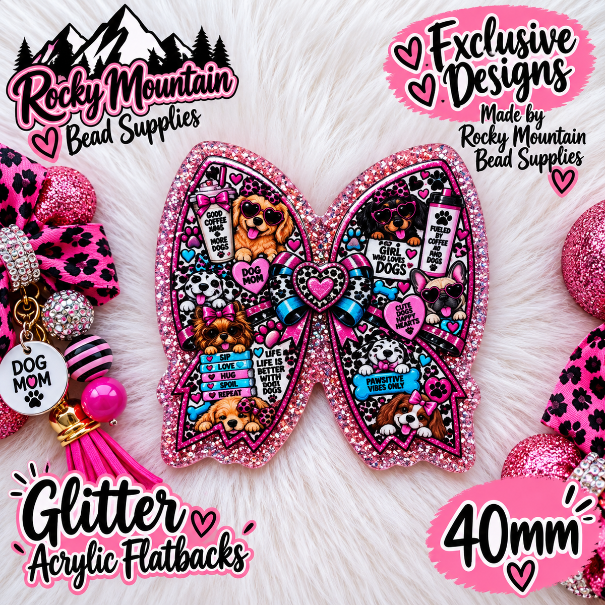 Shop Exclusive 1 Count Custom Exclusive Glitter