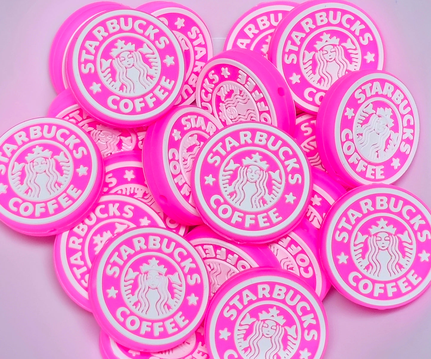 DIY Focal Bead 1 Count Craft Supplies Coffee Dunkin Starbucks Beads