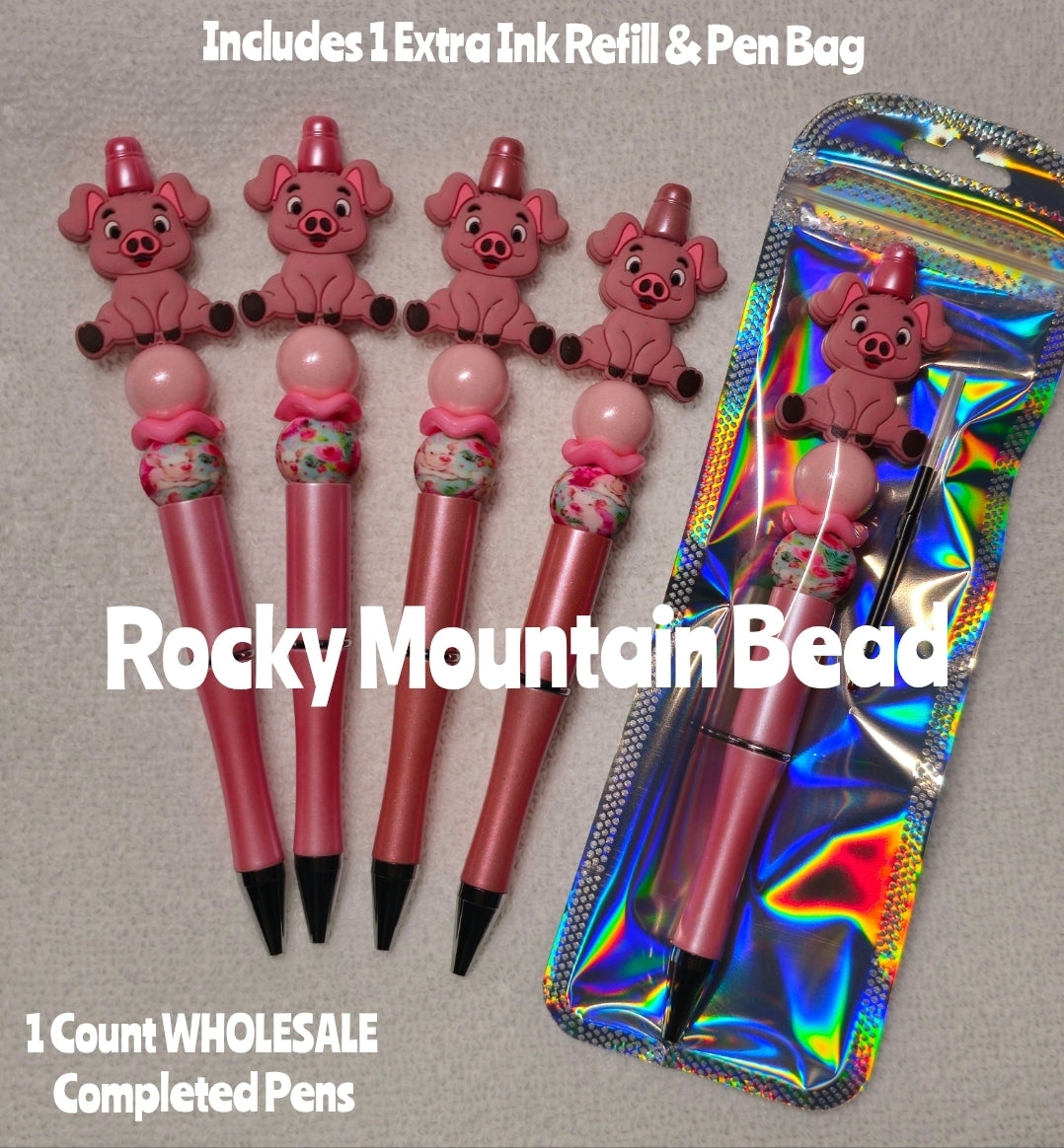 Wholsale Completed Pens come with 1 pen 1 ink refill and pen bag Craft Supplies Pigs