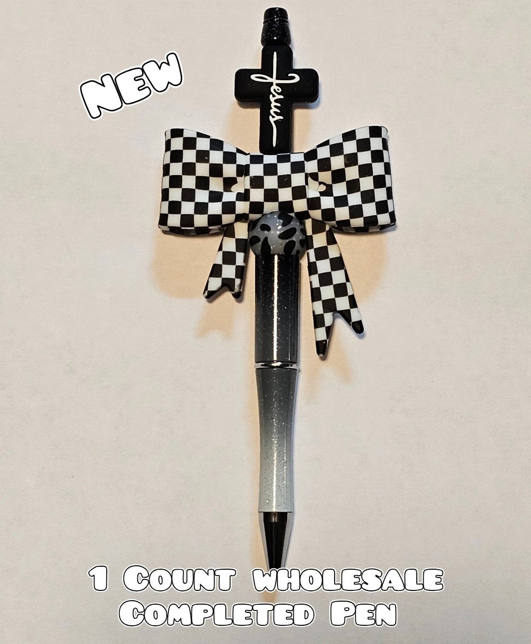 Wholesale 1 Count Beadable Pen Jesus