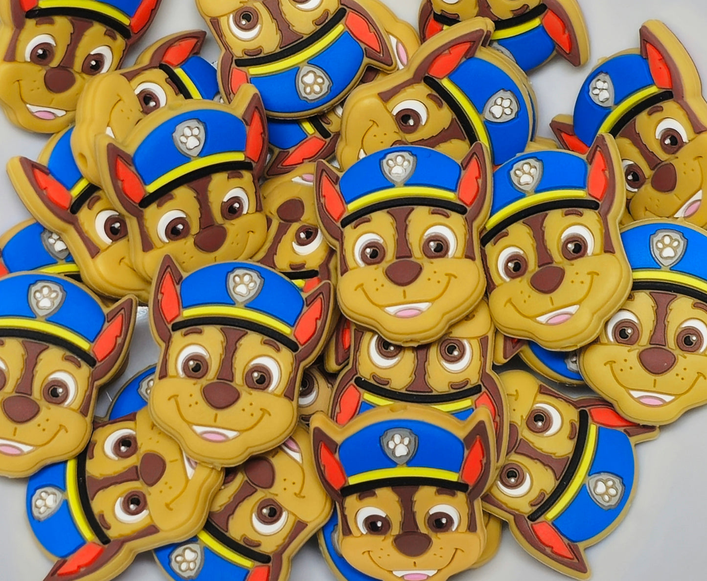 DIY Focal Bead 1 Count Craft Supplies Paw Patrol Silicone Beads