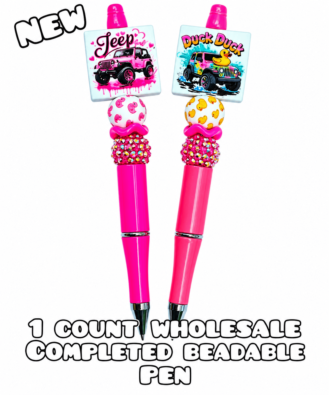 Wholesale 1 Count Beadable Pens