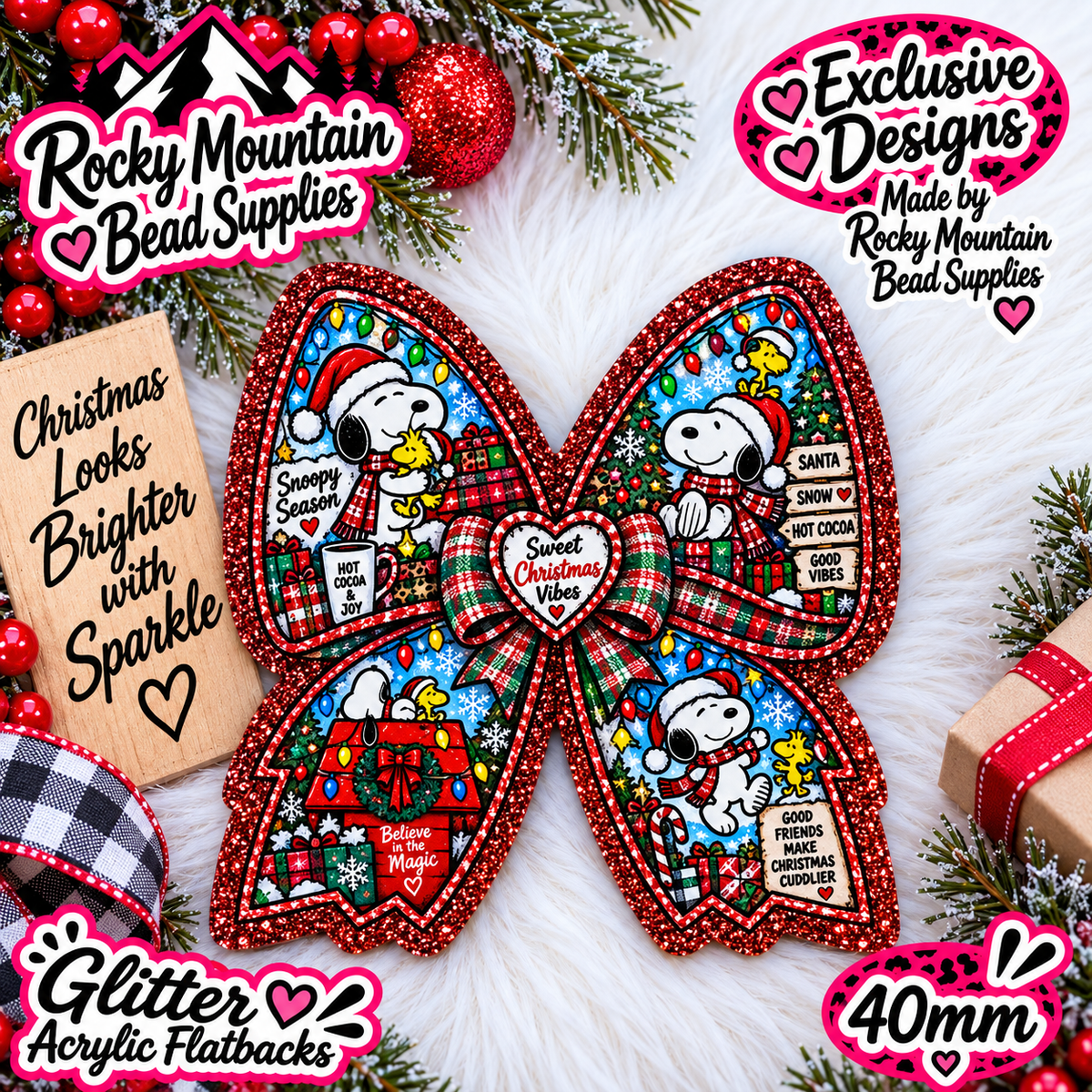 Shop Exclusive 1 Count Custom Exclusive Glitter