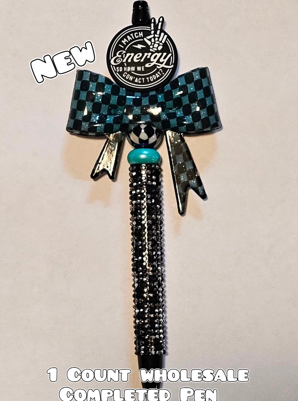 Wholesale 1 Count Beadable Pen