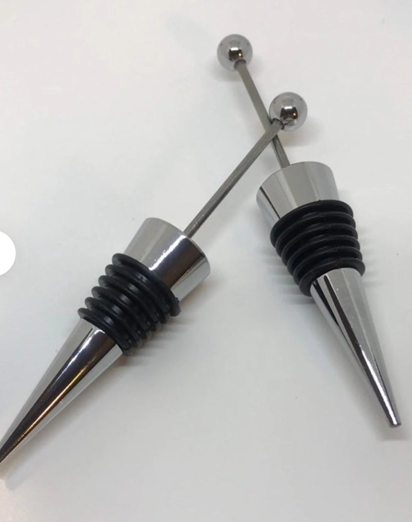 Beadable Wine Stopper 1 count