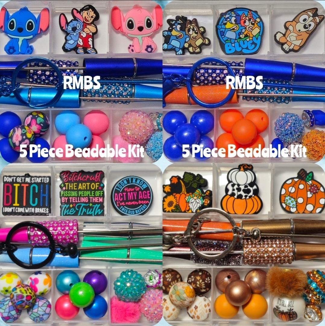 DIY Bead Kits Craft Supplies Storage Containers