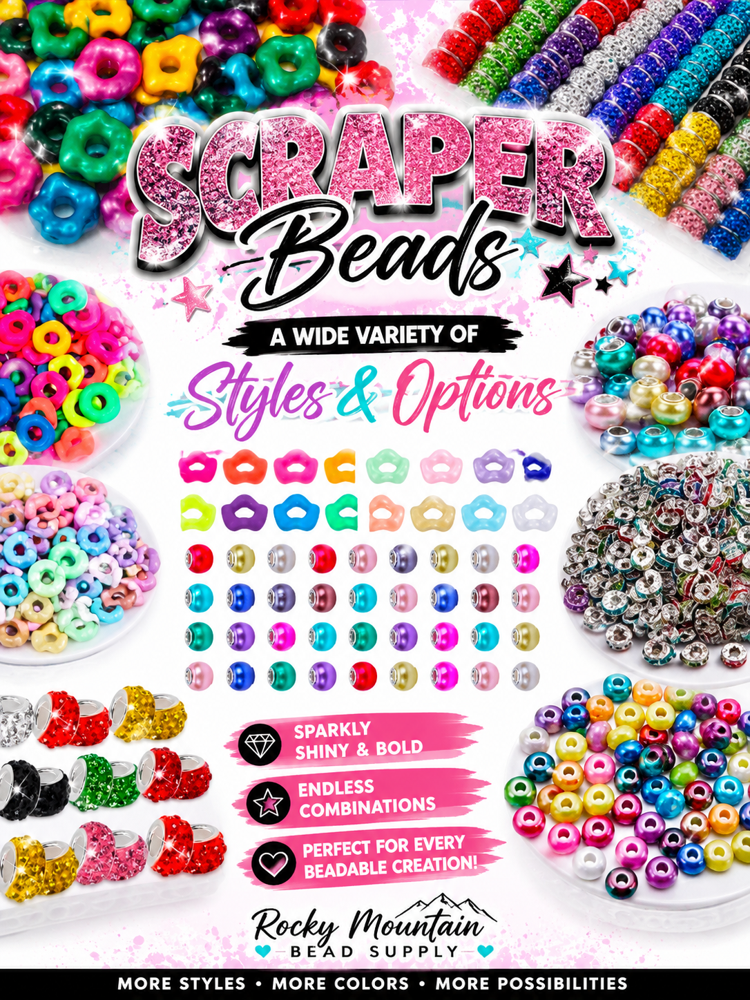 Spacer Beads DIY Beads