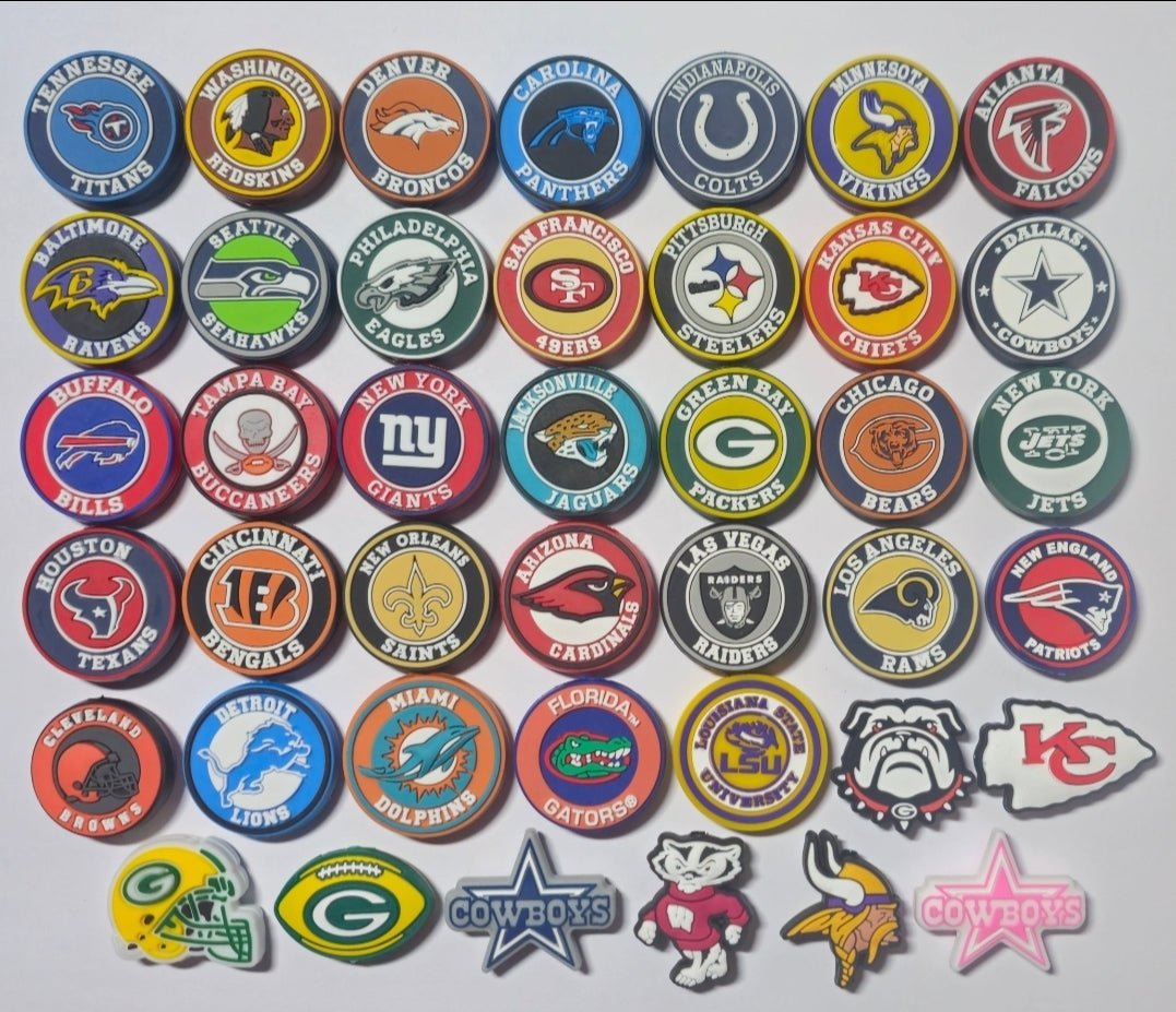 DIY Football Focal Beads Mixes Craft Supplies