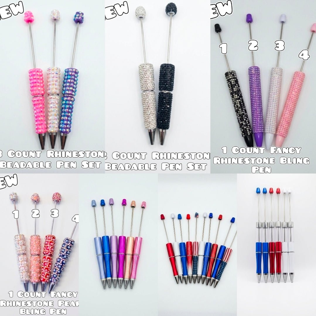 Beadable Pen Blanks