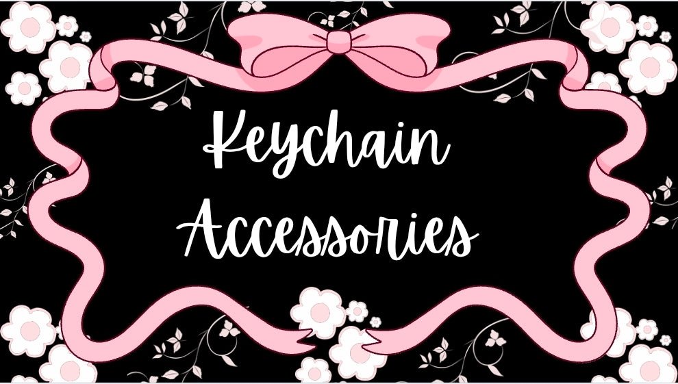 DIY Keychain Accessories Supplies For Keychains