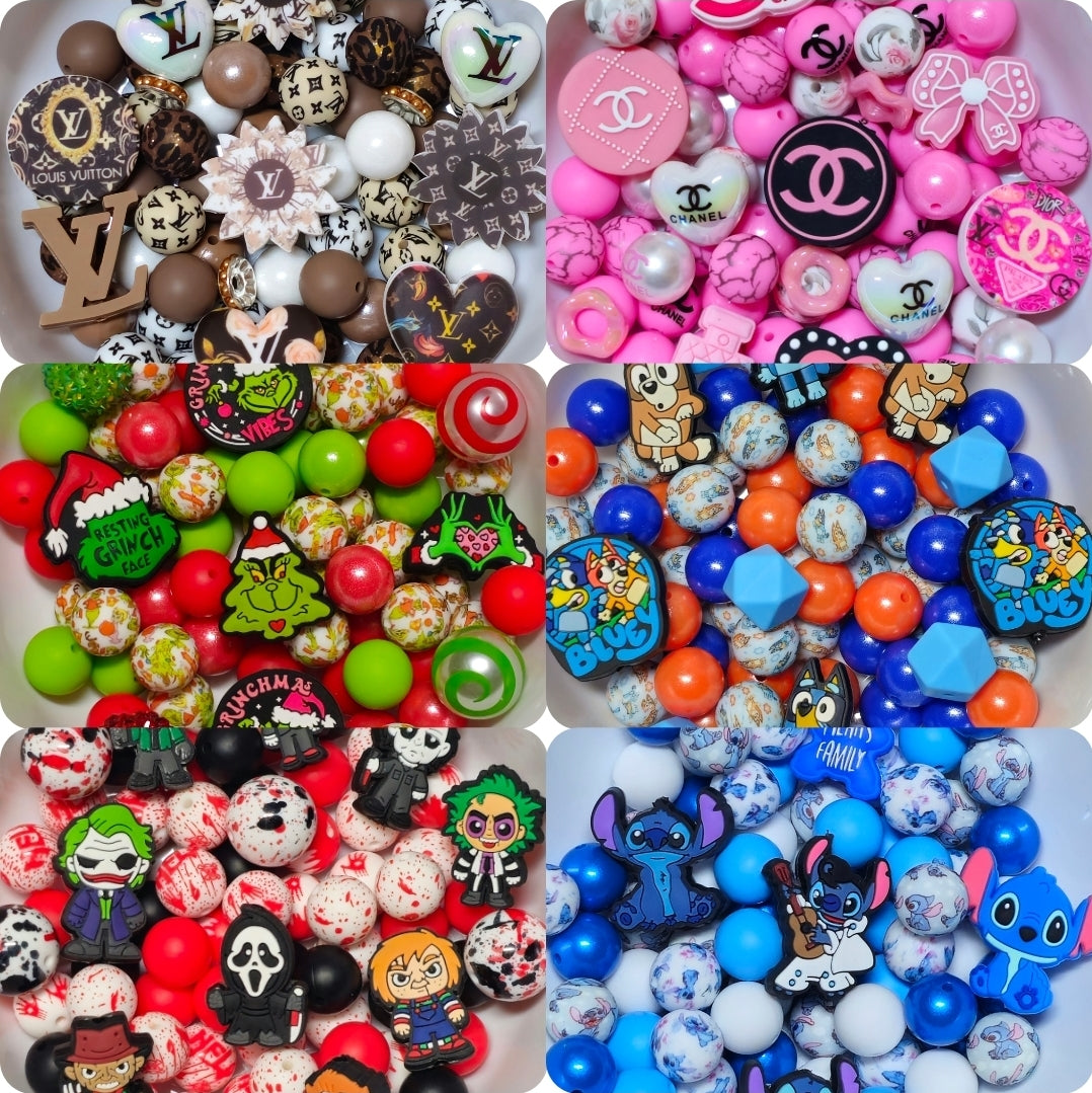 DIY Bead Mix Beadable Craft Supplies Silicone Bead Mixes