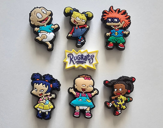 7 count character focal bead set RUGTATS