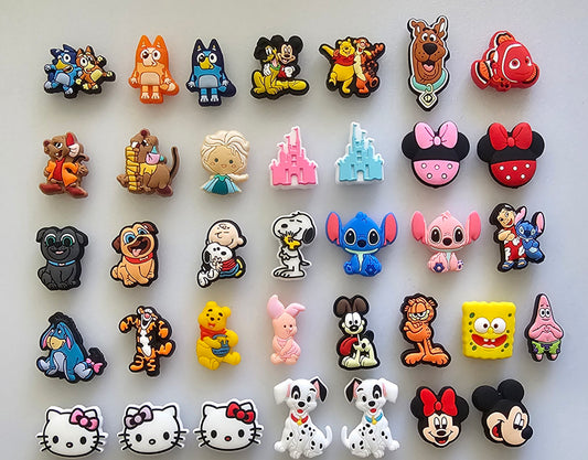 Character silicone focal beads 1 count multiple options