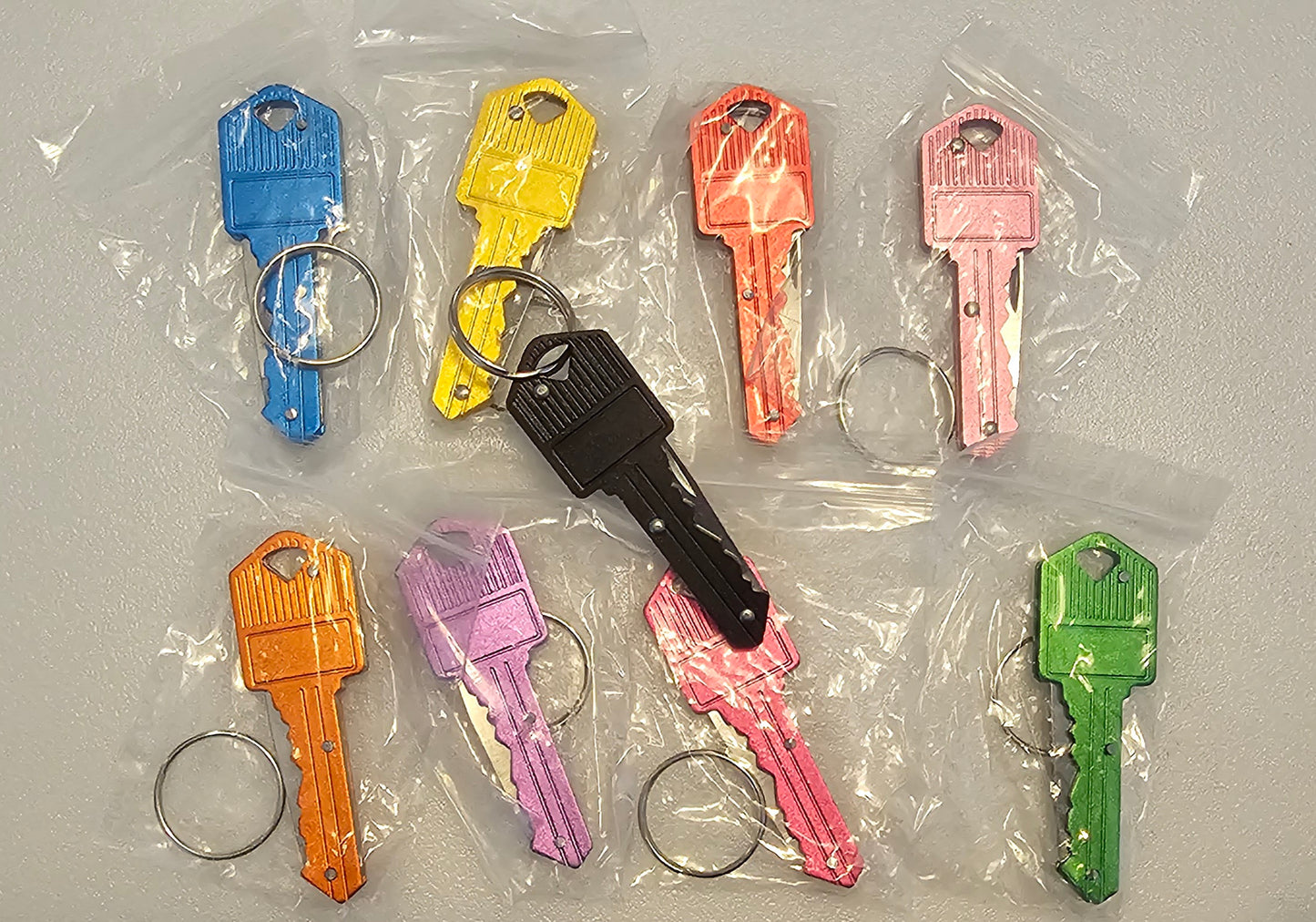 New safety keychain key knife