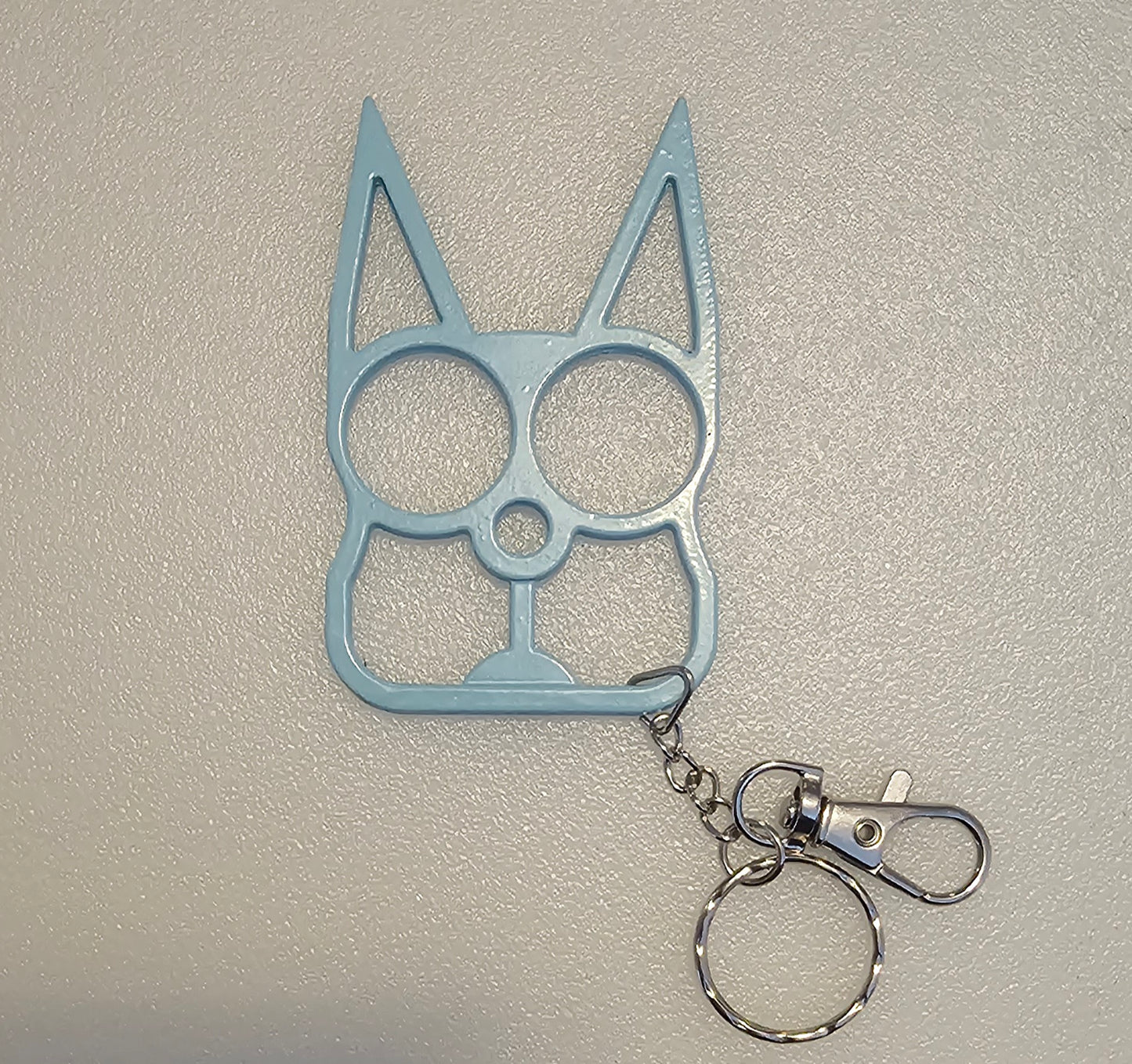 New- Safety keychain kitty knuckles