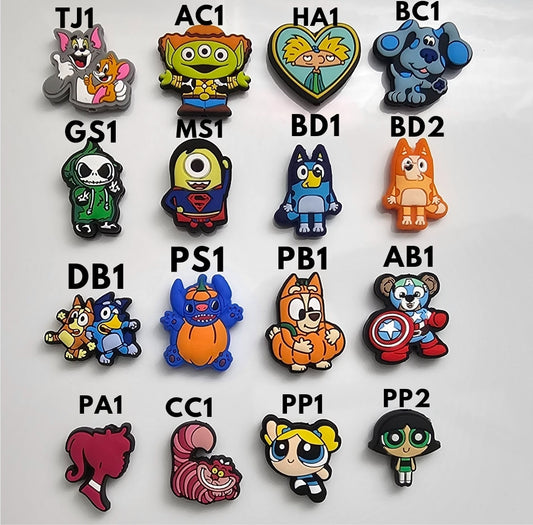 focal bead 1 count- characters