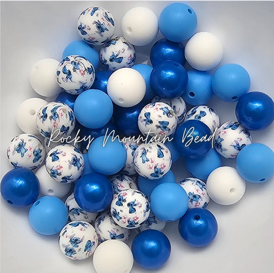 S t i t c h silicone bead mix 15mm includes Mettalics