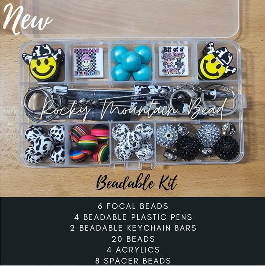 New smiley beadable kit
