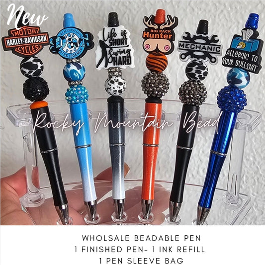 New Wholsale pens Men 1 count finished pens- 1 pen- 1 ink refill 1 pen bag