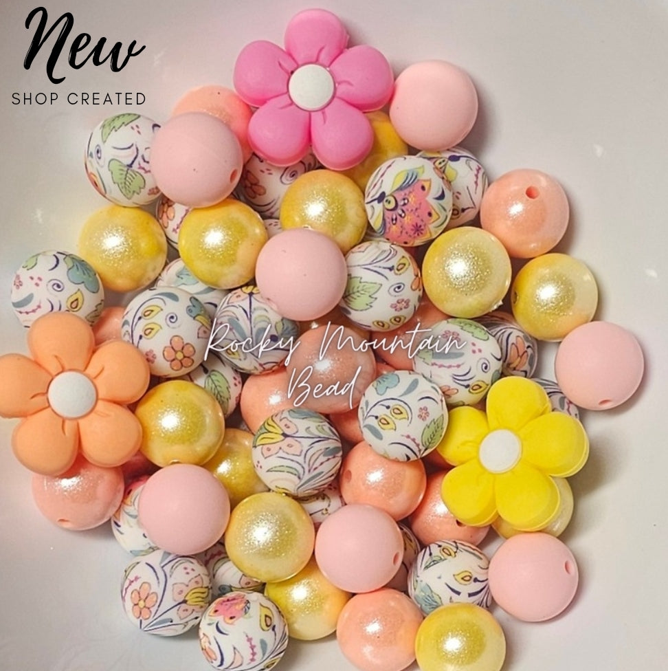 NEW DELUXE summer mix 15mm silicone includes opals