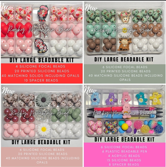 New large beadable kits