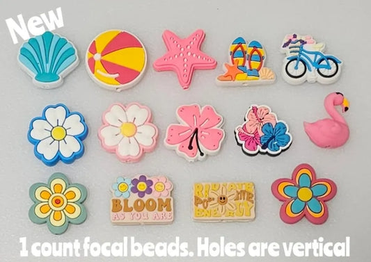 New beach flowers focals 1 count